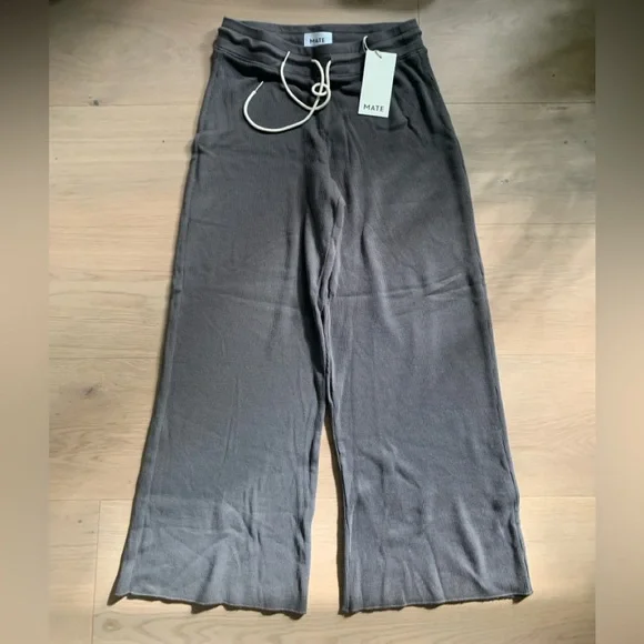 NWT MATE Thermal Wide Leg Pant Size S - Picture 1 of 7